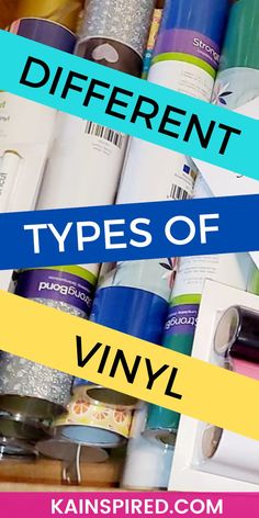 DIFFERENT TYPES OF VINYL What Kind Of Vinyl To Use On Tumblers, Cricut Crv001, Vinyl Cricut Projects, Cricut Material, Vinyl Decal Projects, Sports Vinyl