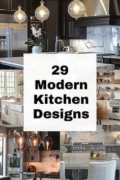 Grey And White Kitchens, Small Kitchen Solutions, Modern Kitchen Design Trends, Kitchen Styling Modern, Modern Kitchen Ideas, Free Kitchen Design, White Kitchens, Rustic Modern Kitchen