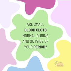 Small period blood clots are quite typical; however, there are instances where they could be a sign of an underlying issue. If you observe significant variations in the quantity and size of the clots during your period, it may indicate a more serious issue. Period Blood, A Sign, The Outsiders, Signs, Health