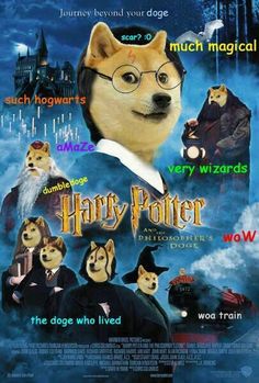 the poster for harry potter and his dogs