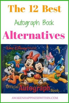 the 12 best autograph book alternatives for disney world, walt world and more