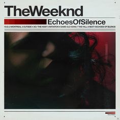 the weeknd echoestilence magazine cover featuring a woman's face with long hair