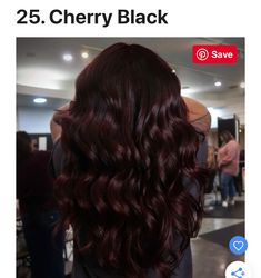 Chocolate Red Hair, Dark Cherry Hair Color, Dark Red Hair With Brown, Dark Cherry Hair, Cherry Coke Hair, Black Cherry Hair Color, Cherry Cola Hair, Black Cherry Hair, Hair Color For Brown Skin