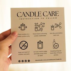 Editable Candle Warning Label Template, Printable Wax Melt Care Instructions, Candle Safety Label, Circle Label Design, Custom Candle Label Instructions, Candle Warning, Candle Business Bundle, Candle Safety Label, Canva Template
Round Candle Label Canva

Whether personalizing candles for gifting, retail, marketing, promotions or party favors you can find the perfect customizable design for your candles. Candle Packaging For Shipping, Small Business Ideas Candles, Candle Care Card Template Free, Simple Candle Packaging, Candle Instruction Card, Candles Labels Design, Candle Care Cards, Candle Small Business Packaging