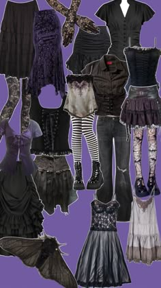 Moth Inspired Outfit, Purple Mall Goth, Witchcore Aesthetic Outfits, Witchcore Outfit, Moth Outfit, Mopey Goth, Goth Mood Board