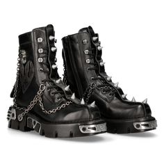 New Rock Boots, Goth Boots, Dr Shoes, Punk Boots, New Rock, Estilo Punk