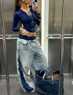 Casual Glam Outfit, Streetwear Fashion Fall, Y2k Outfits Winter, 90’s Outfits, Casual Glam, 2000s Clothes, Glam Outfit, Fashion Top Outfits, Streetwear Fashion Women