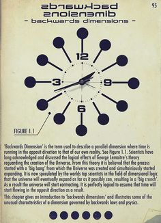 an old poster with a clock and instructions on how to tell time is twelve o'clock