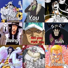 the many avatars of one piece characters in each anime character's life style