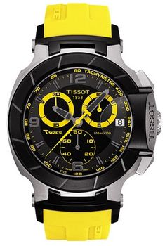 Tissot T048.417.27.057.03 T-Sport T-Race Men's Watch - WatchMaxx.com Tissot T Race, Tissot Mens Watch, Tissot Watches, Skeleton Watches, Swiss Made Watches, Black Quartz, Rubber Watches, 100m, Sport Watches