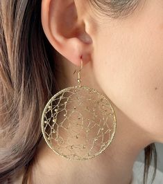 Get ready to elevate your style with our handcrafted crochet round earrings! These beauties are not only lightweight and comfortable to wear all day but also feature a subtle shine that adds a touch of glamour to any look. Plus, with hypoallergenic hooks, they're perfect for anyone with sensitive ears. And the best part? They come packaged in a charming gift box, making them an ideal present for yourself or someone special. Don't miss out on these must-have accessories that combine style, comfort, and thoughtful design! Earrings With Beads, Luxury Earrings, Crochet Round, Box Making, Charm Gift, Sensitive Ears, Round Earrings, Jewelry Earrings Dangle, Dangle Drop Earrings