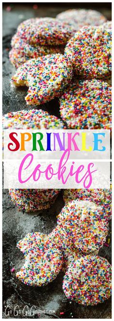 sprinkle cookies with the title overlay