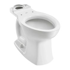 a white toilet bowl with the lid up