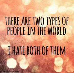 Brutally Honest, Hate People, Types Of People, Just Smile, Sarcastic Quotes, Harp, Instagram Captions