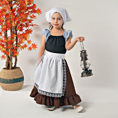 Villager Costume, Diy Girls Costumes, Village Girls, Peasant Costume, Dress Apron, Medieval Village, Community Theater, Village Girl, Theatre Costumes