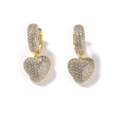 ¡Estos magníficos aretes de corazón helado son uno de nuestros más vendidos! Perfecto para cada ocasión, como regalos de Navidad, regalos de aniversario, regalos de cumpleaños, bodas, etc. 


Estos aretes con forma de corazón helado son aretes chapados en oro con una circonita cúbica de alta calidad. 


Sin deslustre, resistente al agua e hipoalergénico
 
Disponible en oro, plata y oro rosa
 
Tamaño: 1,5 pulgadas
 
¡Quedará impresionado y satisfecho con cuánto brilla y brilla la circonita cúbica en la luz! 


¡Estos aretes de corazón helado se envían en un día hábil después de completar su pedido! :) 


Gracias por elegir Humble Legends.