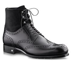 Office Boots, Men Leather Boots, Don Pedro, Dress Leather Boots, Manly Man, Tuxedo Shoes, Mens Dress Boots, Black Lace Up Boots, Gentleman Shoes