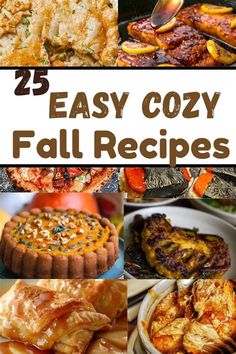 the 25 easy cozy fall recipes