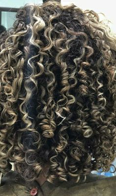 Voluminous Curls Vibrant Colors Chunky Blonde Highlights On Curly Hair, White Highlights Curly Hair, Blond Highlights On Curly Hair, Black Hair With Highlights Curly, Blonde Streaks Curly Hair, Chunky Blonde Highlights Curly Hair, Skunk Highlights Curly Hair, Black And Blonde Curly Hair