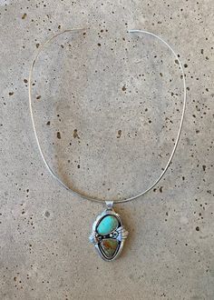 Sterling silver collar necklace with a turquoise pendant. Hand forged and made in Richmond, Virginia. Jade Bead Necklace, Richmond Virginia, Silver Work, Amber Jewelry, Jade Beads, Dress Jewelry, Wild Hearts, Turquoise Pendant, Collar Necklace