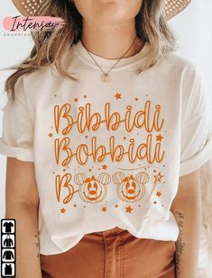 Bibbidi Bobbidi Boo Halloween Shirt, Disney Trip Shirts