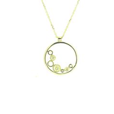 Round ladies pendant, made of Yellow Gold and encrusted with small natural Diamonds. Can become an incredible gift to your lovely person. Big round pendant. Gemstone: Small Diamonds - 3 pcs. 0.22 carats Metal: Yellow Gold 14k Available metals: White Gold 14k Weight: 3.90 gram Catalog code: PH-6639 Condition: New Designer: Cohen Jewellers Free shipping 1-3 business days shipping Modern Round Diamond Necklace For Gifts, Modern Round Diamond Necklace Gift, Modern Yellow Gold Diamond Necklace With Round Pendant, Yellow Gold Sterling Silver Diamond Necklace With Round Pendant, White Gold Plated Diamond Necklace With Round Pendant, Yellow Gold Polished Finish Cubic Zirconia Diamond Necklace, Yellow Gold Cubic Zirconia Diamond Necklace With Polished Finish, White Gold Plated Round Diamond Necklace, Lovely Person