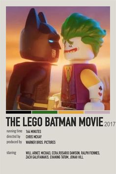 an advertisement for the lego batman movie