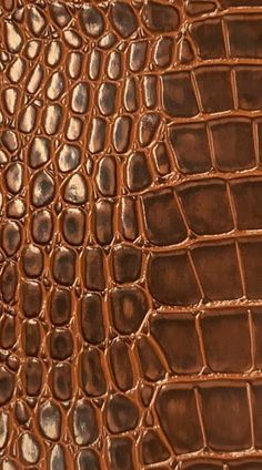 an alligator skin pattern is shown in brown