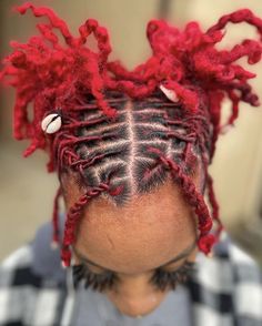 Loc Styles For Short Hair Dreadlocks Women, Starter Loc Retwist Styles For Women, Dread Mohawk, Kid Locs, Starter Loc Styles, Short Dread Styles, Grad Hairstyles, Dreads Short Hair