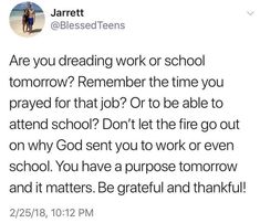 a tweet with the caption that reads are you reading work or school tomorrow? remember the time you played for that job?