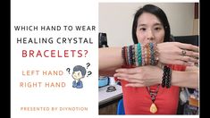 WHICH HAND TO WEAR CRYSTAL BRACELET | HOW TO WEAR CRYSTAL HEALING STONE BRACELETS CORRECTLY - YouTube Crystals To Wear On Right Hand, Wearing Crystal Bracelets, Which Hand To Wear Crystal Bracelet, How To Wear Crystal Bracelets, Bracelet Placement, Crystals To Wear, Bracelets Videos, Jewelry Basics, Amethyst Crystal Bracelet