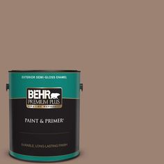 a yellow paint with the words behr ultra on it