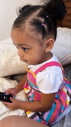 Black Girls Hairstyles Natural Kids, Toddler Curly Hairstyles, Hairstyles For Baby Girl, Cute Baby Hairstyles, Kids' Hairstyles