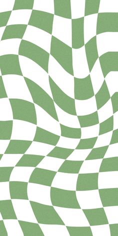 an abstract green and white background with wavy lines