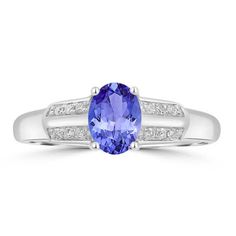 7X5mm Violetish Blue Tanzanite AAAA Ring Oval shape 0.76ct with 0.07cttw Diamond in 14K & 18K White Gold, Yellow Gold, Rose Gold. Product Information SKU TT50790-17 Metal Type Your choice: 14K, 18K Metal Color Your choice: White Gold, Yellow Gold, Rose Gold Rings Style - Metal Weight 3.2 Primary Stone Gemstone Name Tanzanite Gemstone Species Zoisite No. Of Gemstones 1 Gemstone Shape Oval Gemstone Color Violetish Blue Gemstone Grade Your choice: AA Gemstone Clarity VVS Gemstone Total Carat Weight Rose Gold Rings, Rings Style, Tanzanite Ring, 14k Rose Gold Ring, Tanzanite Gemstone, Blue Tanzanite, Ring Oval, Blue Gemstones, Metal Color