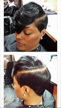 Black Haircut Styles, Short Sassy Haircuts, Sassy Haircuts, Shaved Side Hairstyles, Short Haircut Styles, Cut Life