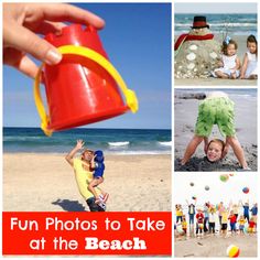 a man holding a child on his shoulders while playing with a frisbee at the beach