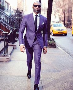 Men Linen Suit, Men Suits Black, Suits Outfits, Purple Suit, Purple Suits, Suit Men, Sharp Dressed Man