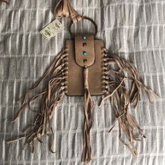 New With Tag Fringe Bag By Mudd. Perfect To Wear As Crossbody (Strap Measures Approx 25” From Metal Loop To Top). Measurements Pictured. Can Easily Fit Your Phone Inside. Jean Purse, Embroidered Handbag, Beadwork Designs, Faux Leather Backpack, Small Crossbody Purse, Top Measurements, Fringe Bags, Leather Moccasins, Crystal Nails