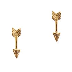 Cute little arrow earrings - great for second holes! Available in yellow or white 0.65" Gold or silver plated Arrow Earrings, Arrow Design, Silver Plate, Piercings, Silver Plated, Yellow, Silver, Gold, White