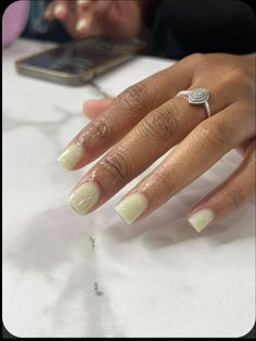 No Tips Nails, Colored French Tip Nails Natural, Short Nails For Typing, Dip Powder Nails Black Women, Stubby Nail Designs, Square Acrylic Nails Natural, Stubbies Nails, Extra Short Square Acrylic Nails, Short Nails Polish