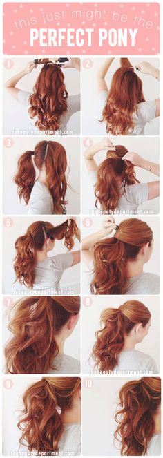 How to make the perfect, voluminous pony tail for a special occasion. Try it out using haircare essentials from a Duane Reade near you. Party Hair Tutorial, Hairstyle For Long Hair, Ponytail Tutorial, Awesome Hairstyles, Perfect Ponytail, Easy Hairstyle, Medium Hairstyles