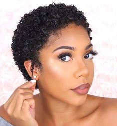 Curly Wigs, Pixie Cut, African American, Curly Hair, Short Hair, Human Hair, Black Women, Wigs, Hairstyles