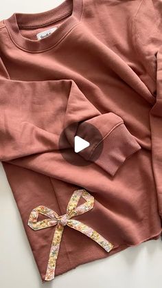 Erin Jones on Instagram: "The viral bow sweatshirt hack — but with cute fabric! 🎀

Ever since I saw this tutorial with ribbon, I knew I needed to make one with cute leftover fabric! 

This would also be SO darling with pieced fabric scraps to create a patchwork bow effect. 😍 if you do this, please tag me so I can see what you make!

To create my bows, I used 2” x 31” strips of fabric. You can cut your strips wider (3-4”) to create wider bows.

Materials:
✨ leftover Sevenberry fabric by @robertkaufman 
✨ @target sweatshirt (the men’s sweatshirts are the best!)

#scrappy #scrap #fabric #sweatshirt #hack #viralhack #bow #bows" Sewing, Sweatshirts