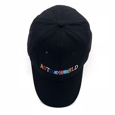 DESCRIPTION Step into a time machine and relive the magic of 2018 with our Travis Scott-inspired Astroworld Cap, expertly embroidered for a touch of timeless style! Astroworld symbolizes an unforgettable era in hip-hop and music history, and now you can own a piece of that legendary journey. Crafted to Last: Meticulously constructed from top-tier materials, this cap is a testament to enduring quality. It's built to withstand the test of time and maintain its pristine appearance, no matter how ma Streetwear Baseball Cap With Embroidered Logo, Embroidered Dad Hat For Streetwear, Retro Black Baseball Cap With Embroidered Logo, Retro Dad Hat With Embroidered Logo For Streetwear, Embroidered Curved Brim Baseball Cap For Streetwear, Embroidered Curved Bill Dad Hat For Streetwear, Adjustable Snapback Hat With Letter Embroidery For Streetwear, Embroidered Snapback Dad Hat For Streetwear, Embroidered Trucker Hat With Curved Bill For Streetwear