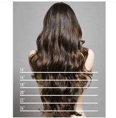 Dark Curled Hair, Brunette Hair Extensions, 20 Inch Hair, 20 Inch Hair Extensions, Glam Seamless, Hair Extensions Before And After, Promotion Ideas, Hair Extension Brands, Grey Curly Hair