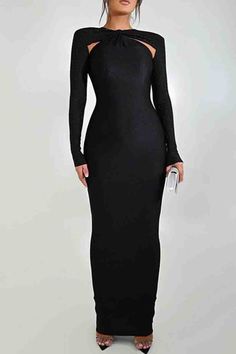 Details: Material: Polyester Style: Elegant Element: Hollow Out, Patchwork, Contrast Neckline: O Neck Silhouette: Long Sleeve Style: Regular Sleeve Sleeve Length: Long Sleeve Dresses Length: Ankle Length Fit Type: Regular Clothing Length: Long Type: Patchwork Size(in) Bust Waist Hips Dresses Length Sleeve Length S 29.1-34.6 25.2-27.6 31.5-36.2 50.8 23.6 M 30.7-36.2 26.8-29.1 33.1-37.8 51.6 24.4 L 32.3-38.6 28.3-31.5 34.6-40.2 52.4 25.2 Tips:Due to the many variations in monitors, the color in the image could look slightly different, please take physical design and color shall prevail.Please allow 0.4"-1" differs due to manual measurement. Fall Winter Dresses, Long Sleeve Dresses, Bodycon Maxi Dresses, Dress Store, Perfect Wardrobe, Hip Dress, Sleeve Dresses, Daily Dress, Long Dresses