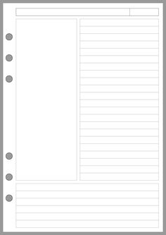 a blank paper with circles and lines on it