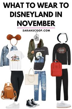 what to wear to disneyland in november