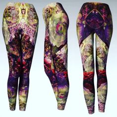 "Womens Designer Art Leggings Designer Yoga Leggings Women's Yoga Pants Art Leggings Eco-Friendly - Created for you & Our Planet! \"Amethyst Romance\" by: Vintique Custom Design © (2018). DETAILS + Our leggings are built to last, our fabric won't lose shape and our vibrant prints never fade. + Opaque, safe to wear for working out. + Vivid print that will never fade after washing. + Compression fit due to our high spandex fabric. + Our ultra-stretch fabric holds shape even after multiple wear Stretch Full-length Leggings For Festival, Multicolor Fitted Leggings For Festival, Stretch Purple Bottoms For Festival, Festival Stretch Purple Pants, Stretch Purple Pants For Festival, Multicolor Fitted Footless Leggings, Purple Fitted Yoga Pants, Purple Tight Yoga Leggings, Purple Tight Full-length Leggings